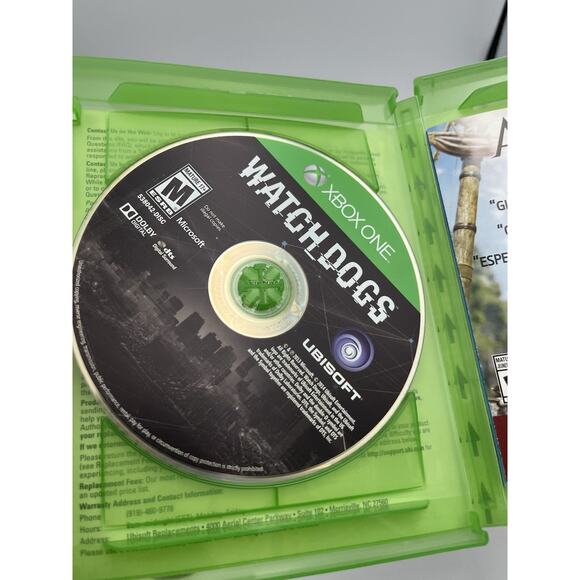 Watch Dogs (Microsoft Xbox One, 2014) Cib Complete - Picture 6 of 7